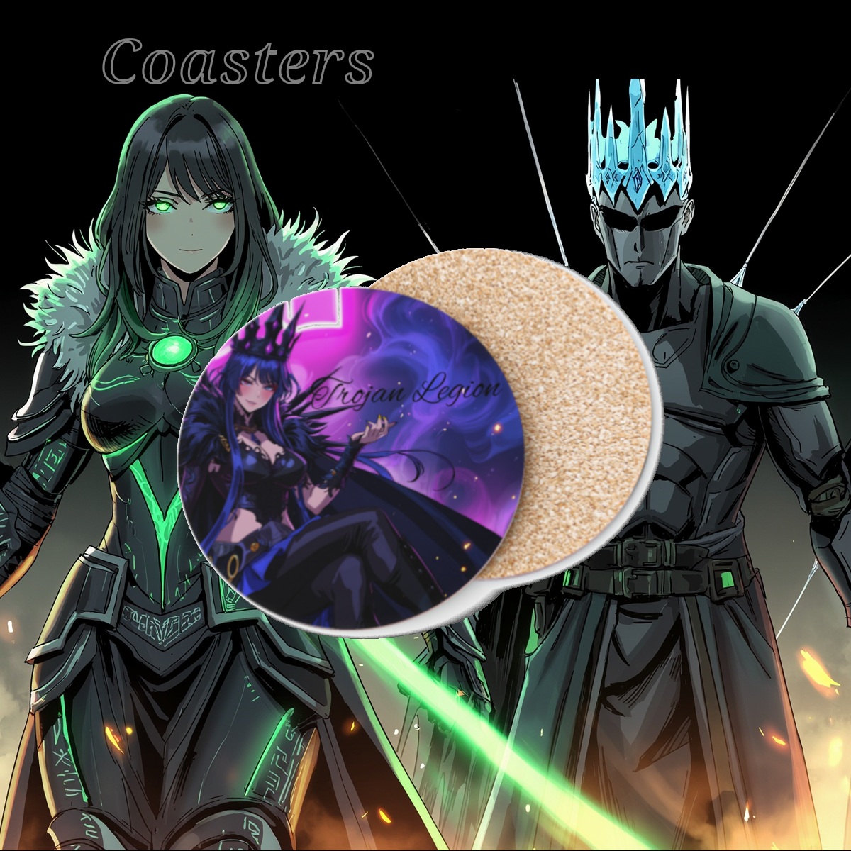 Trojan Legion Vesper Nyx Coaster